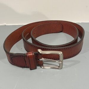 Fossil Brown Leather Men's Belt